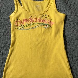 Victoria's Secret vintage "Overachiever" tank Sz S